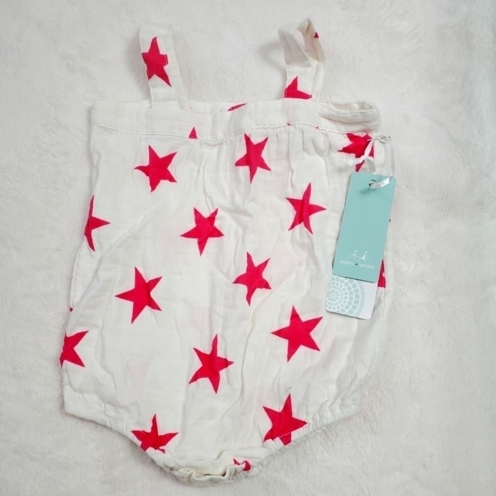 Aden and Anais Baby Cotton Romper